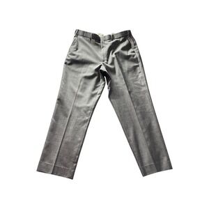Saddlebred Performance Gray Wool Blend‎ Professional Dress Pants Men's 38x30